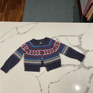 Tea collection fair isle sweater
